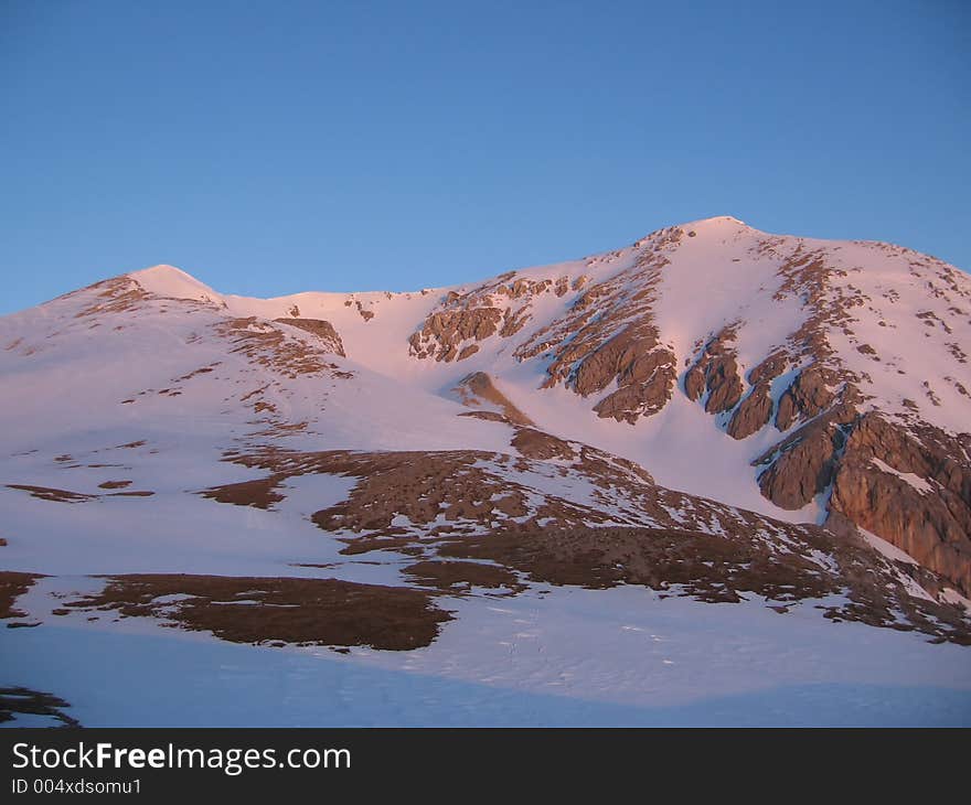 East in mountaint Oshten in Caucasus. East in mountaint Oshten in Caucasus