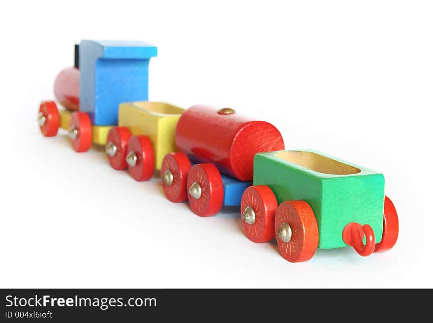 Wooden Toy Train