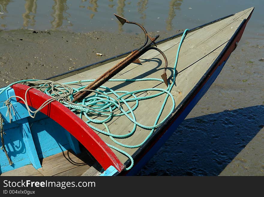 Anchor in the prow