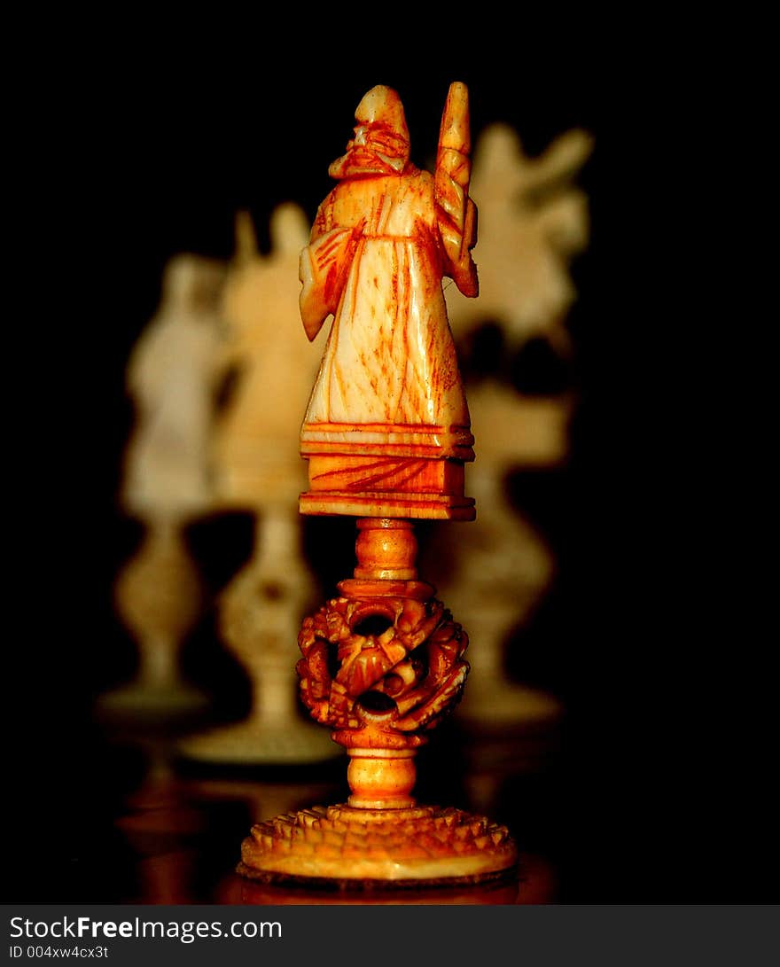 Ivory Chess Pieces