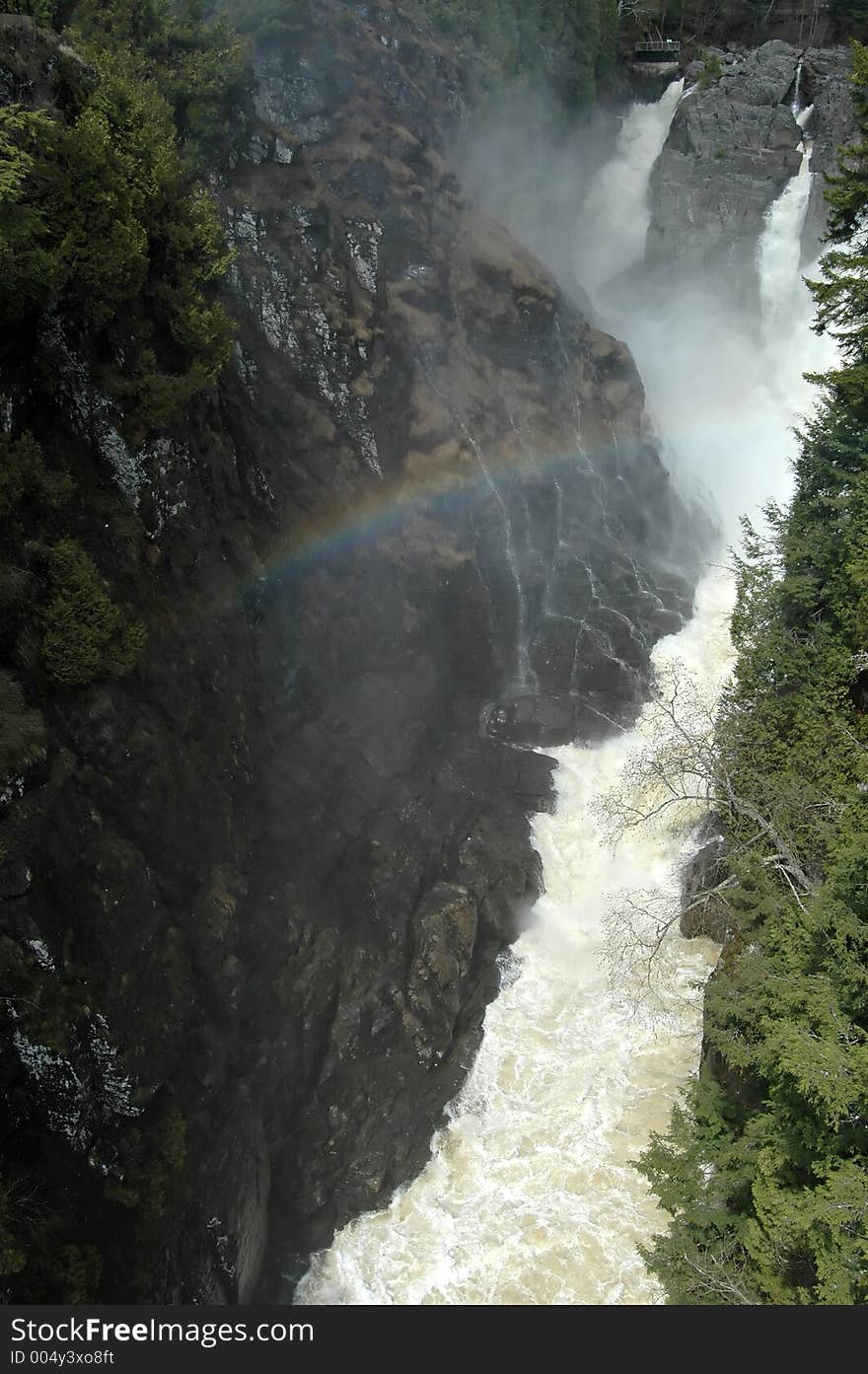 Canyon And Waterfall