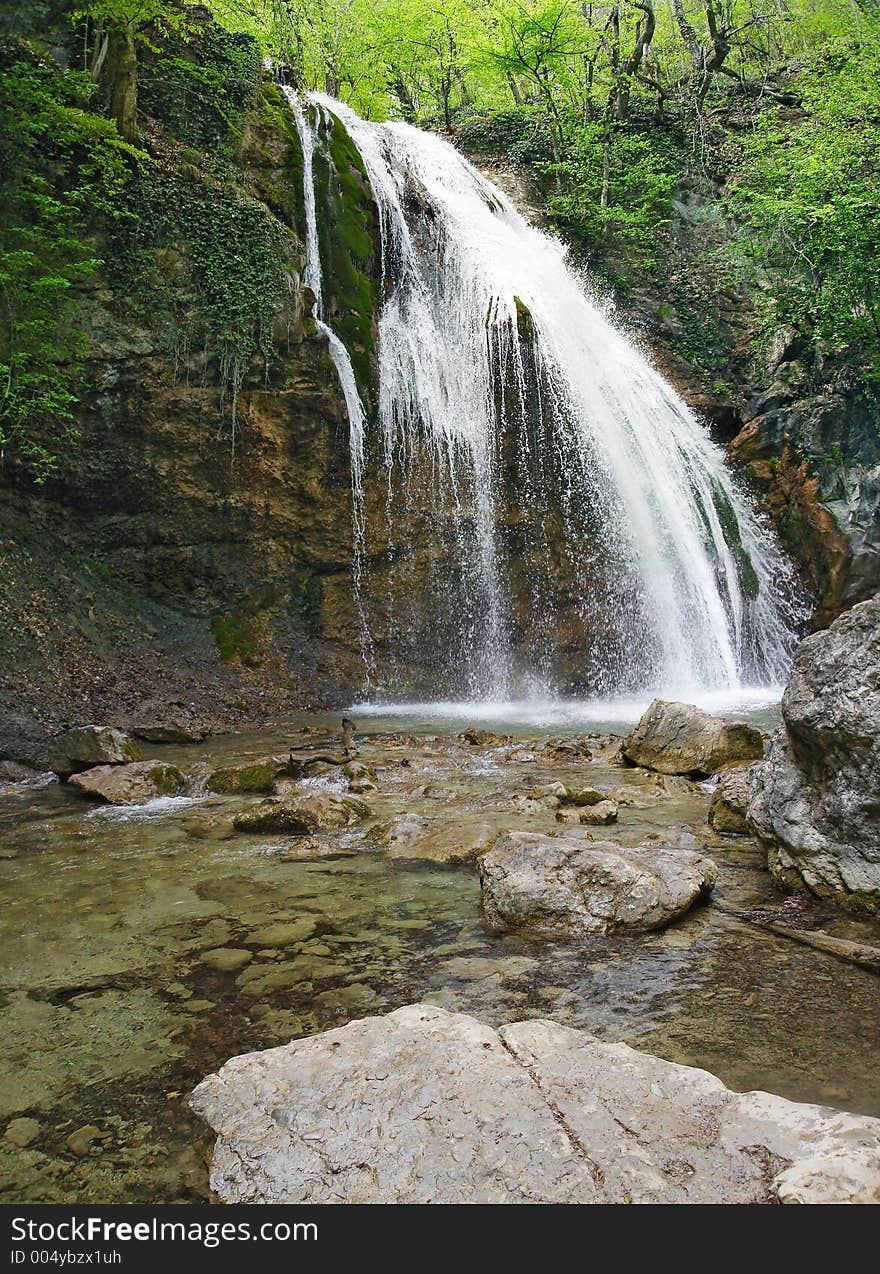 Jour-Jour waterfall, Krimea,Ukraine