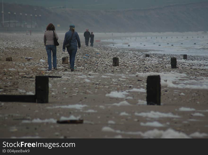 Walking On The Beach