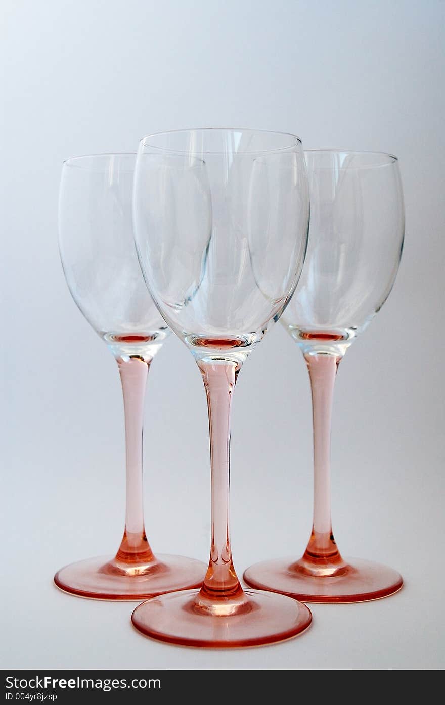 Glasses for wine. Glasses for wine