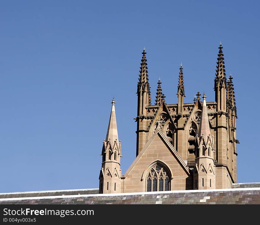 St. Mary's Cathedral, Sydney, Australia - largest Roman Catholic church in Australia (and reputedly the Southern Hemisphere)