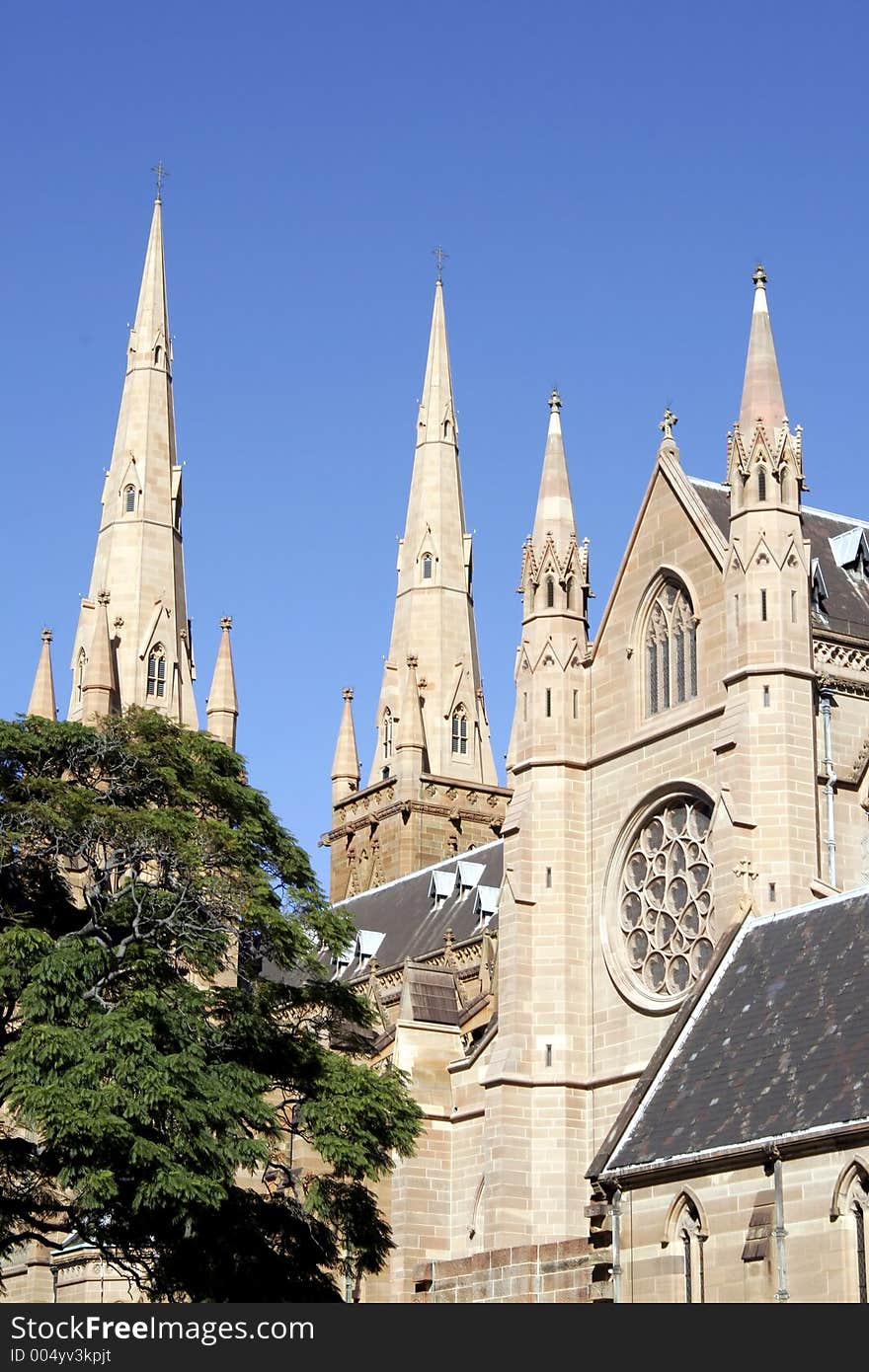 St. Mary's Cathedral, Sydney, Australia - largest Roman Catholic church in Australia (and reputedly the Southern Hemisphere)