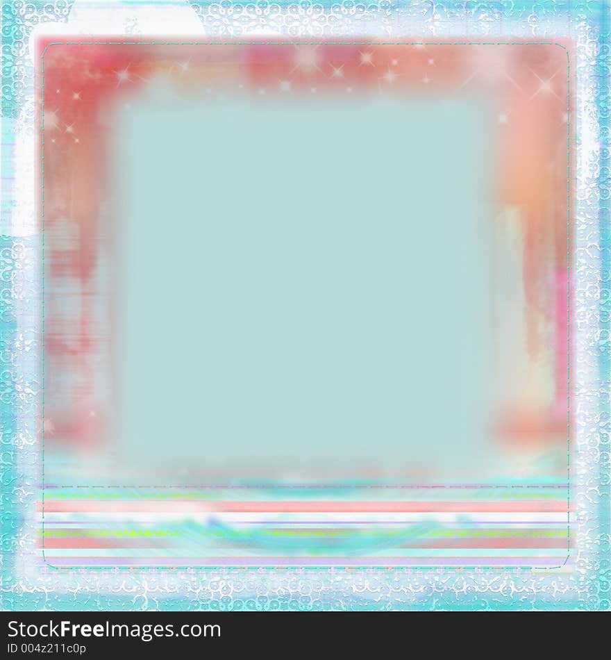 Soft sparkle watercolor beachy background for scrapbooking