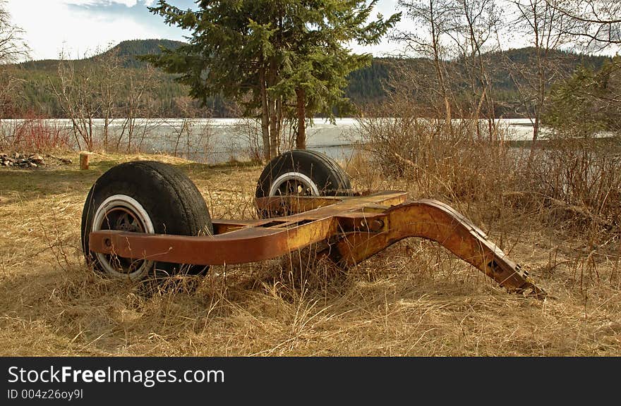 Old and rusty machinery