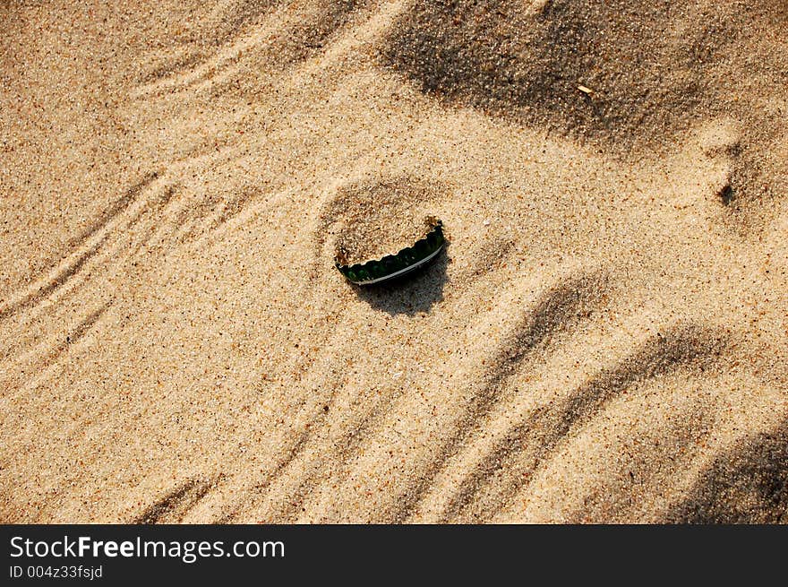 Sand Background With Cap 4