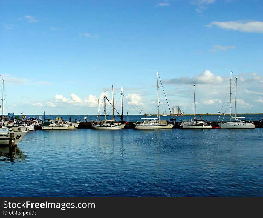 Yachts In Harbour