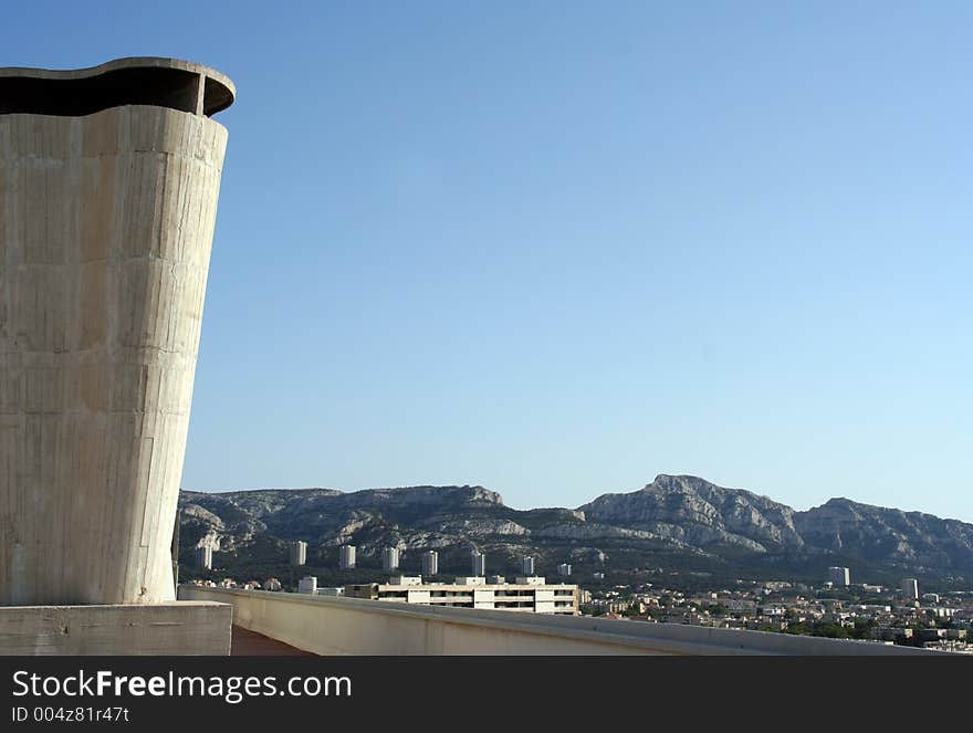 Corbusier roof