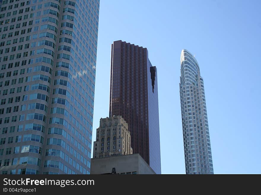 High skyscraper in Toronto downtown