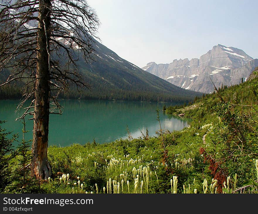 Josephine Lake And Mt Gould