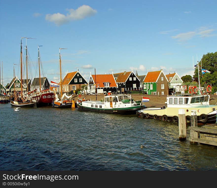 Dutch Fishing  Village