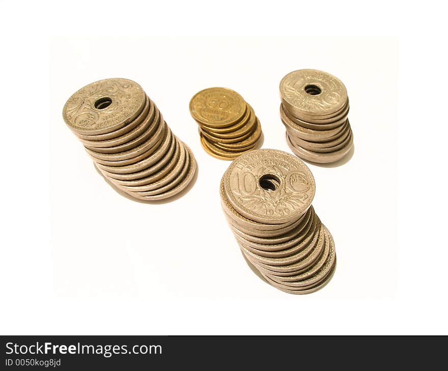 Coins Stacked