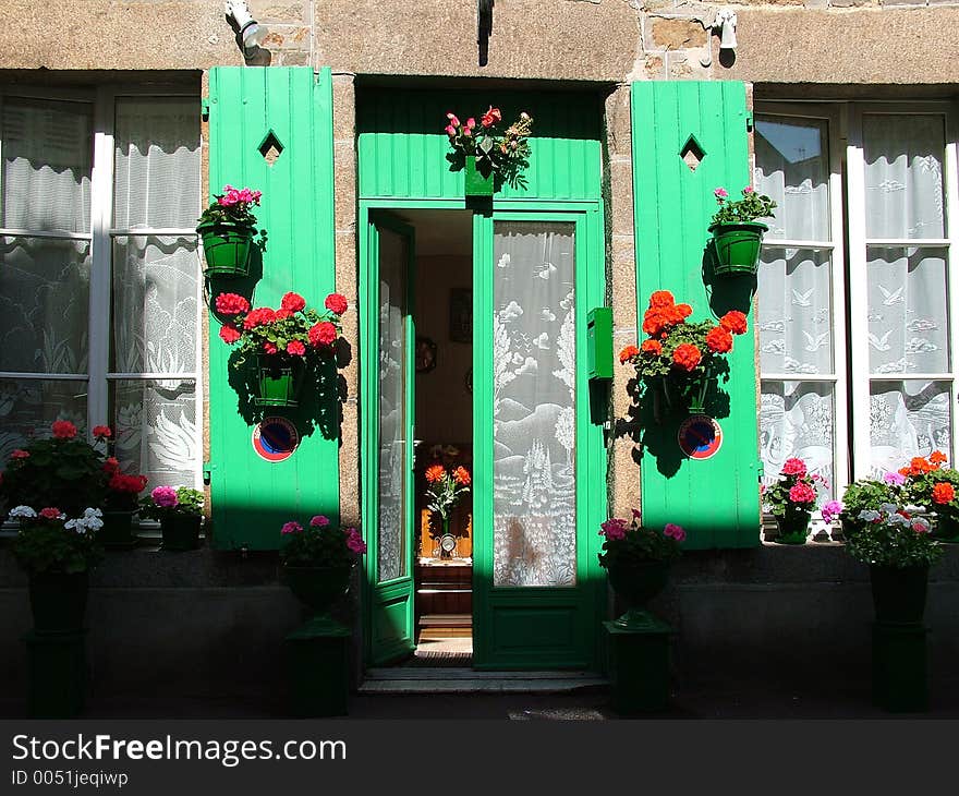 Windows,flowers,home, house. Windows,flowers,home, house