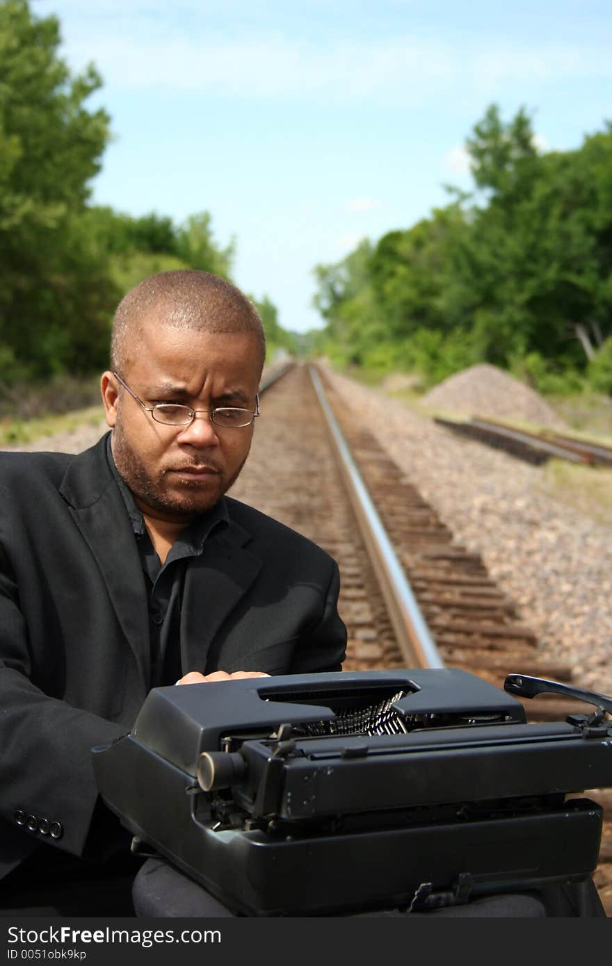 Writer on the Tracks