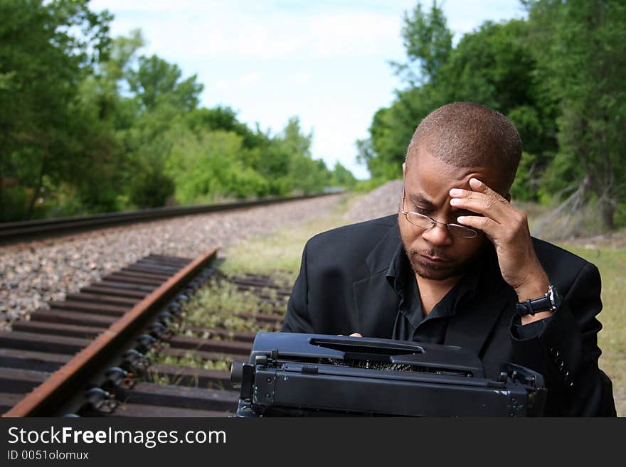 Writer on the Tracks