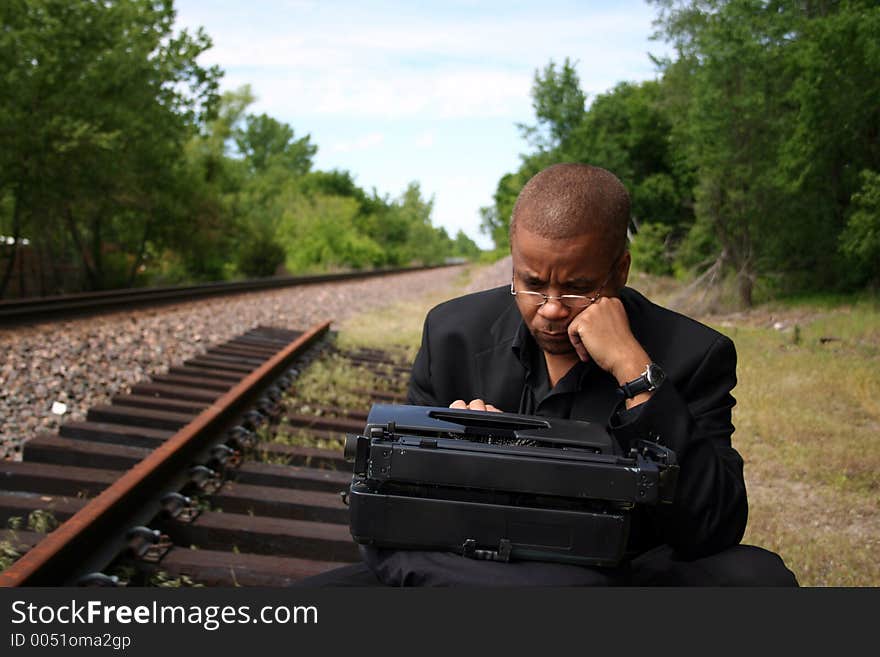 Writer on the Tracks