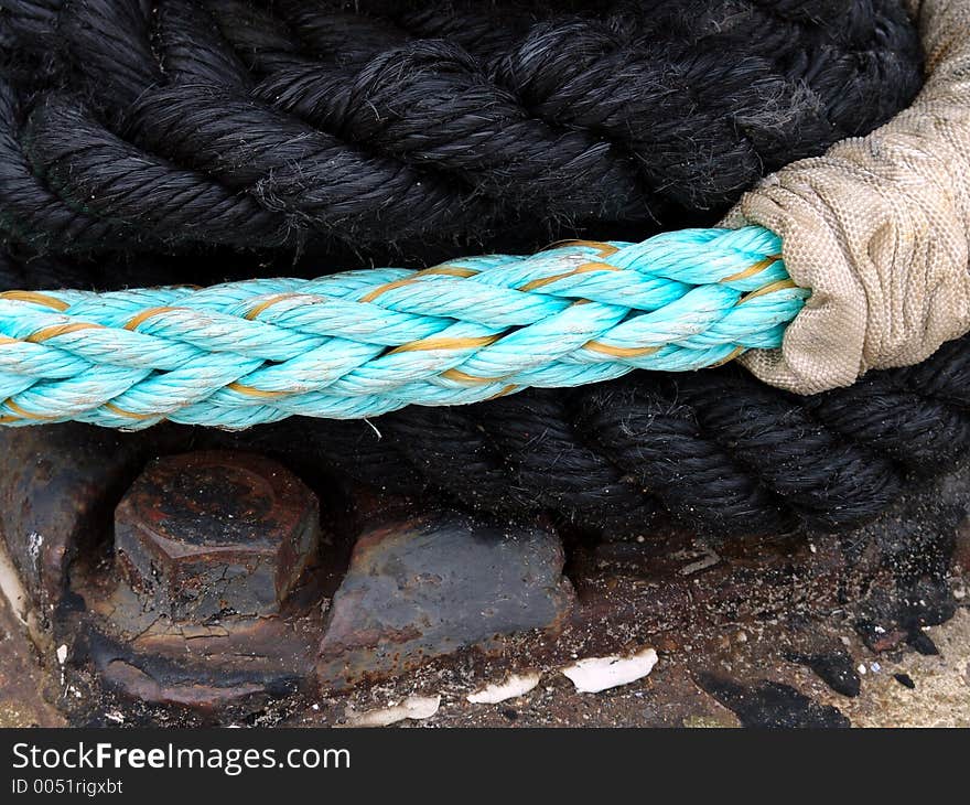 Blueblackrope