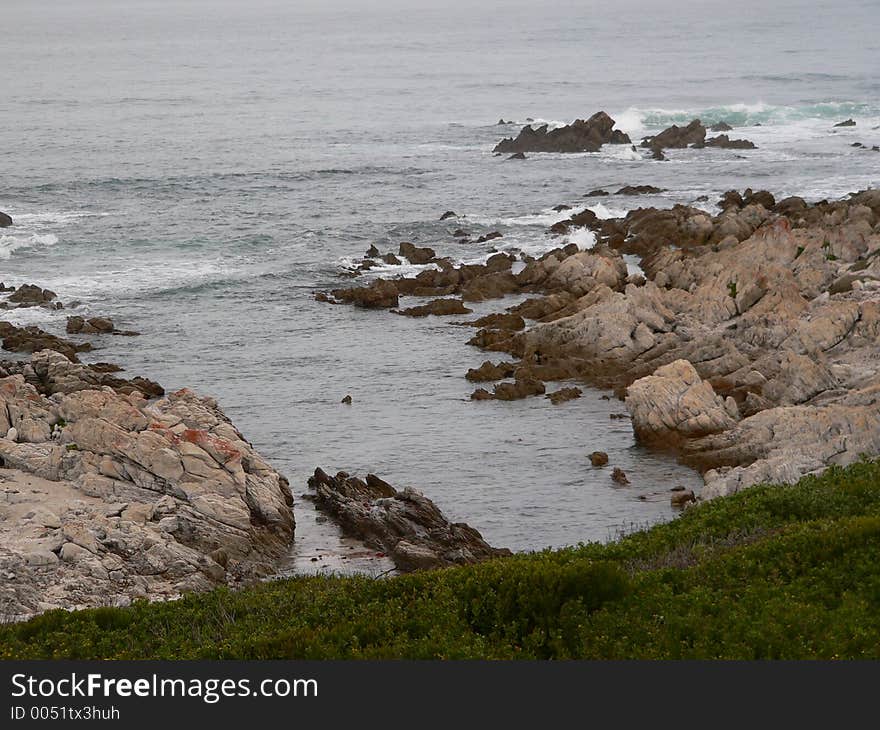 Sea shoreline. Sea shoreline