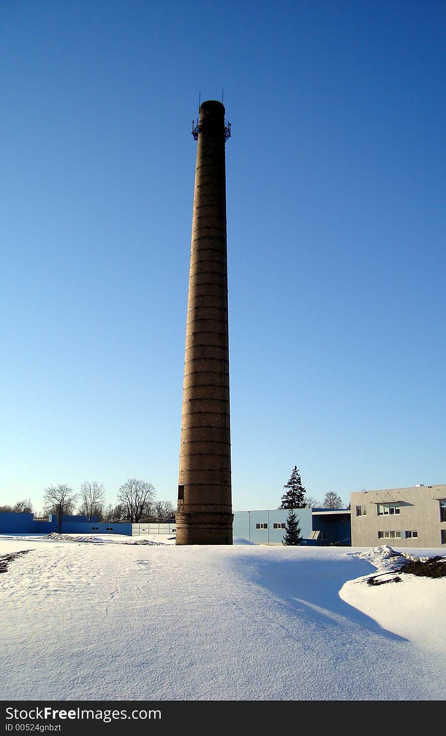 Isolated chimney