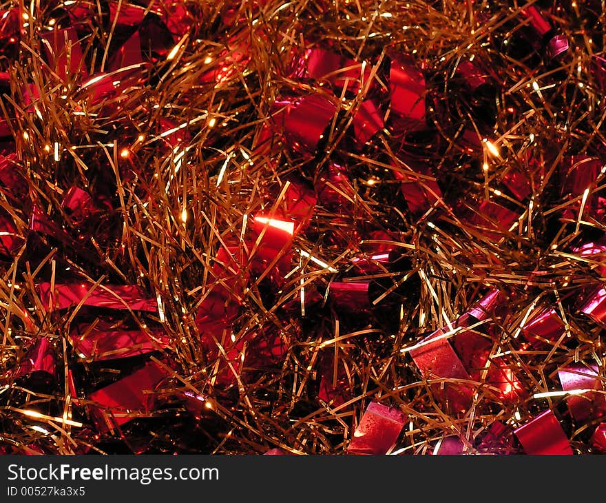 Christmas Tinsel.