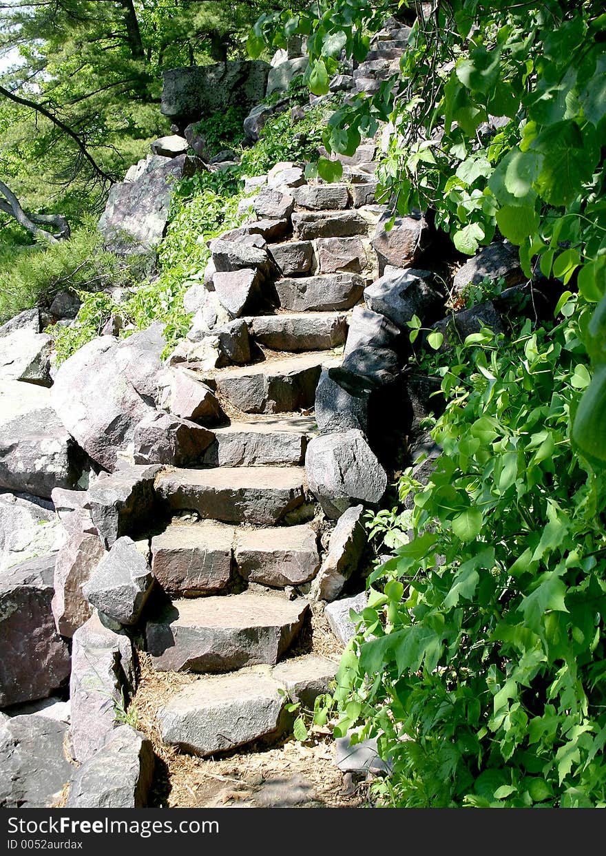 Stone Stairway