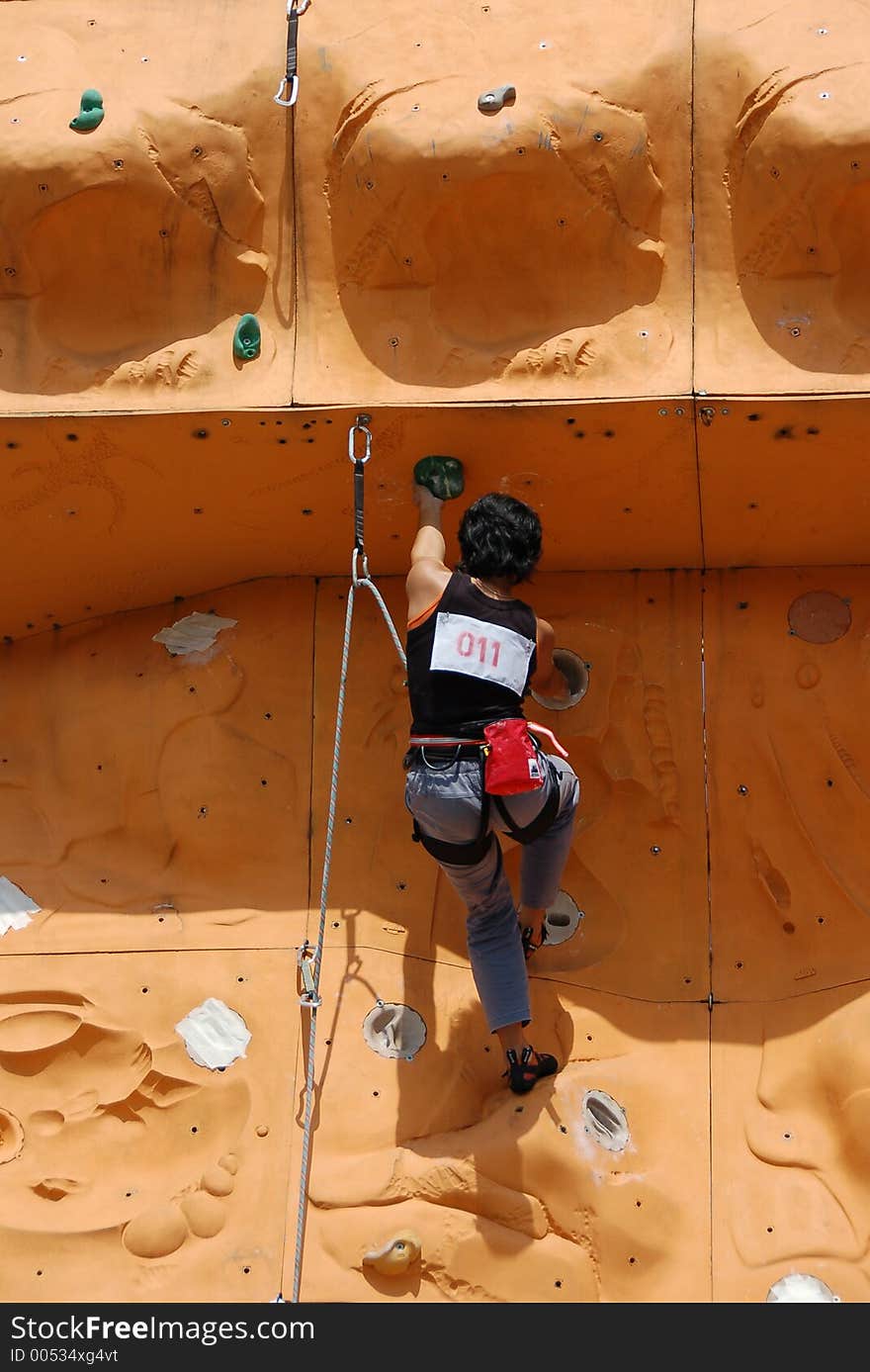 Lady Rock Climber 11