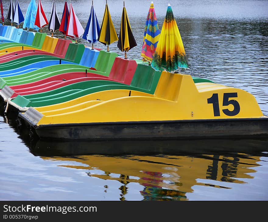 Paddle boats