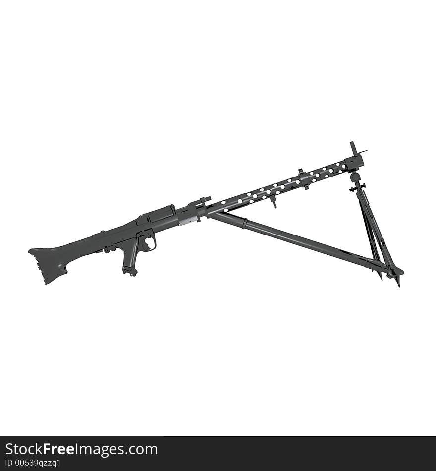 Maschinengewehr 34 machine gun. Maschinengewehr 34 machine gun