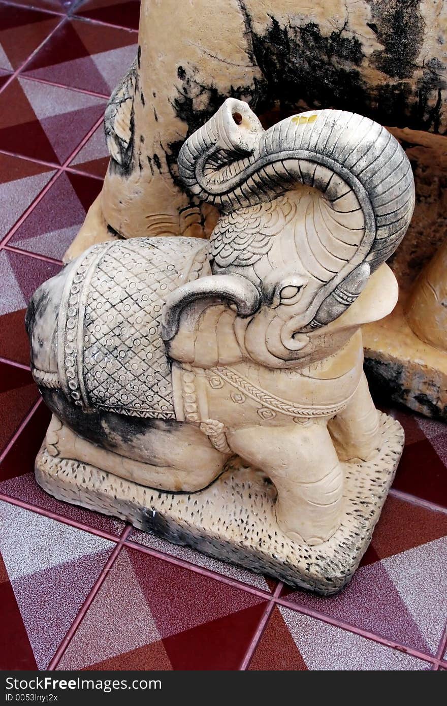 Elephant statue