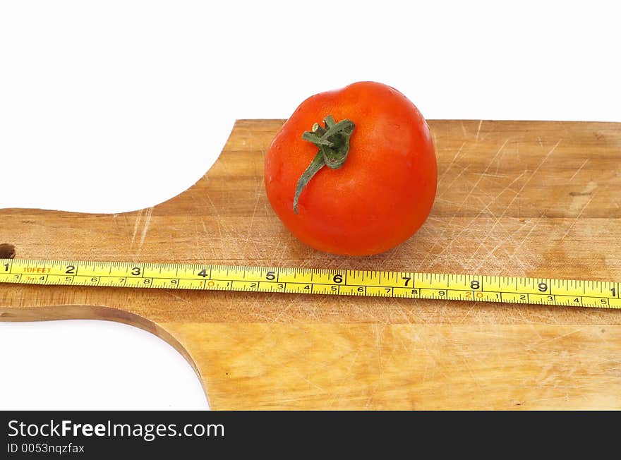 Measuring A Tomato