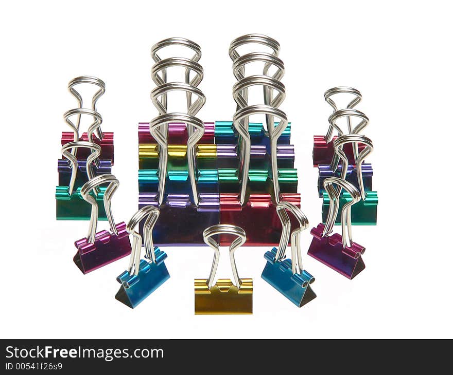 Colorful Paperclips