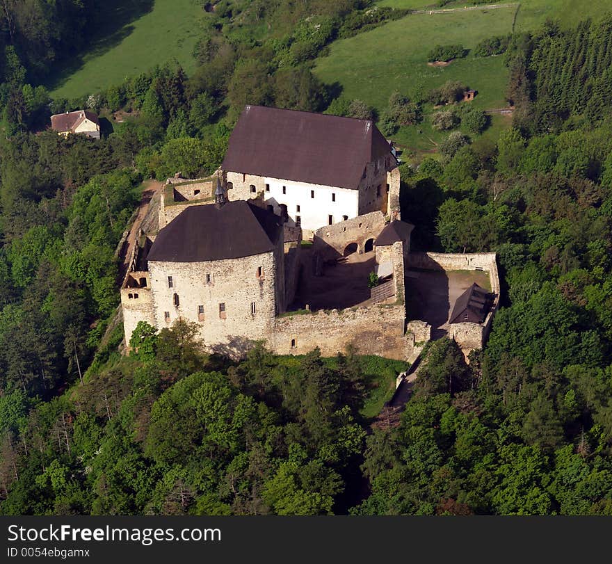 Castle Tocnik air photo