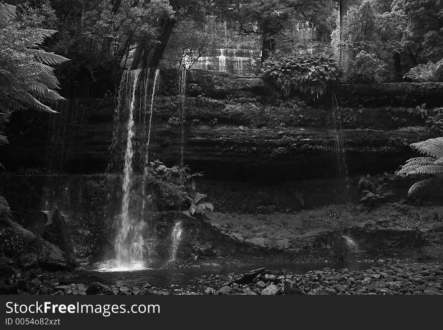 Waterfall - Russell Falls