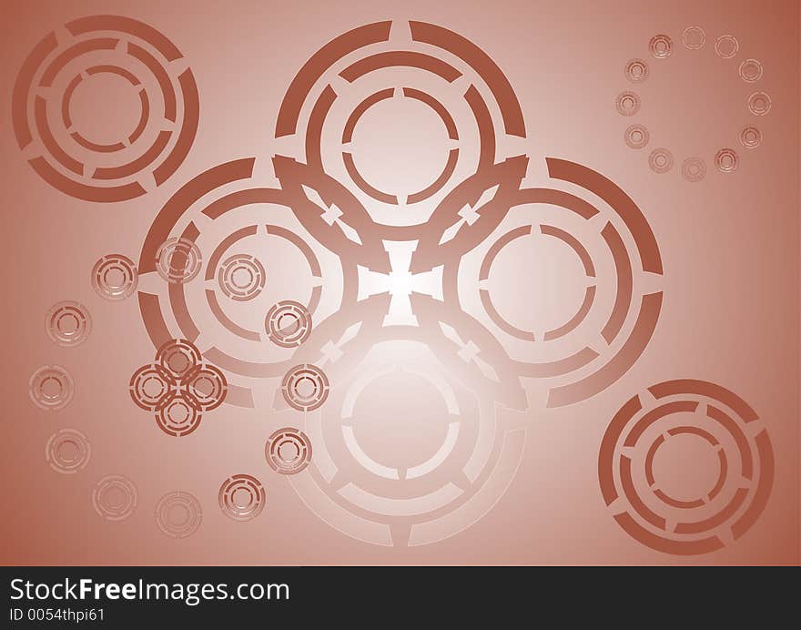 KInetik system spheres illustration background