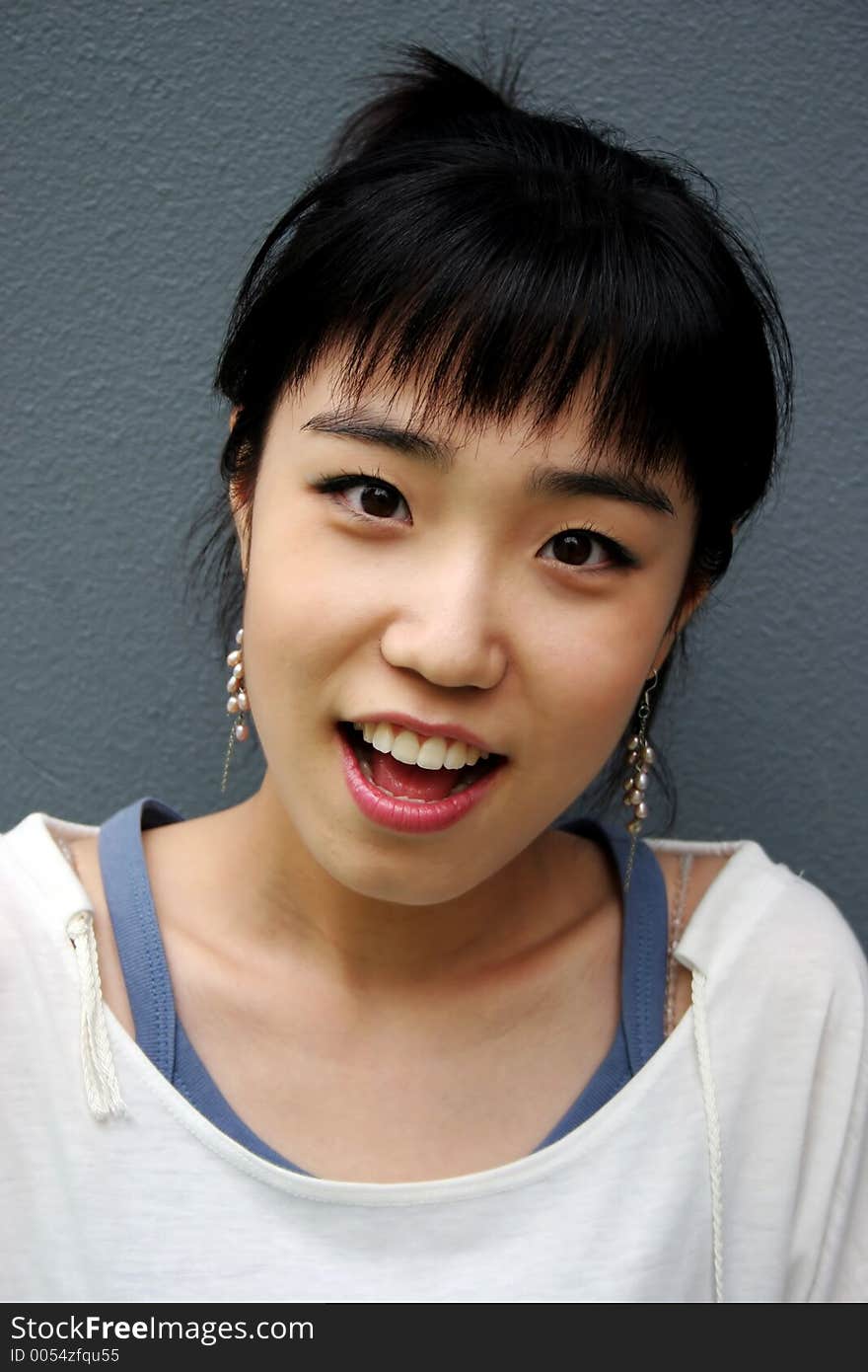 Attractive young Korean woman. Attractive young Korean woman