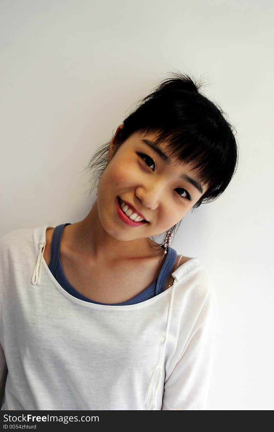 Attractive young Korean woman. Attractive young Korean woman