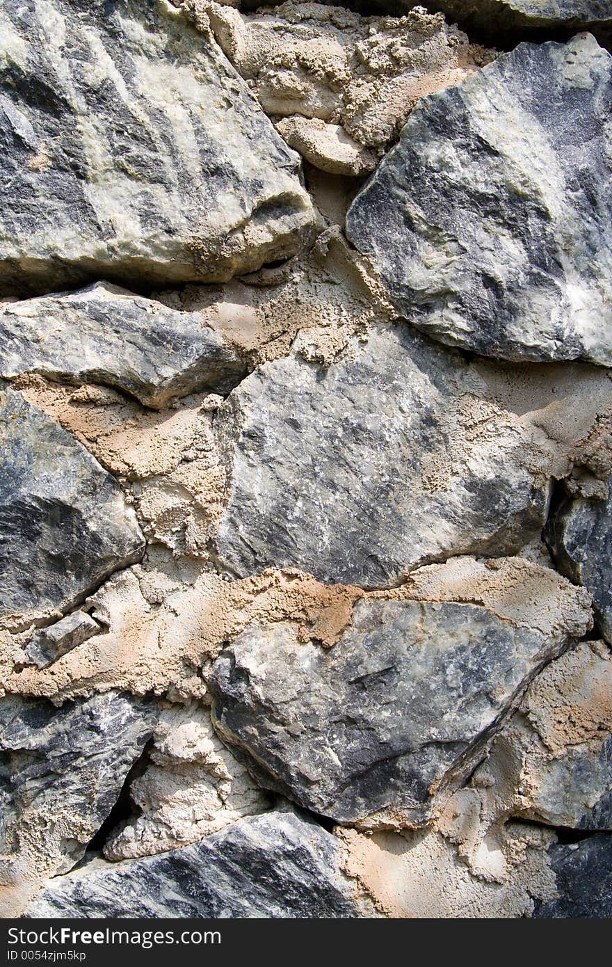 Stone wall with interesting shadows. Stone wall with interesting shadows