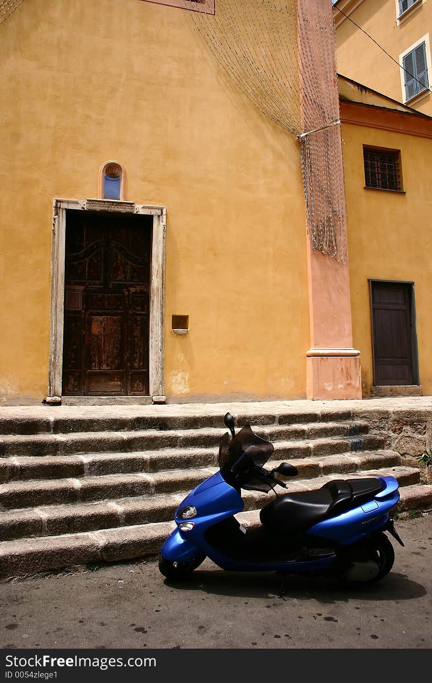 Corsican Houses And Buildings