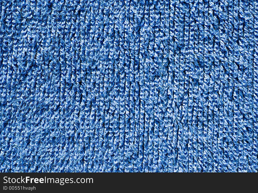 Macro of a towel. Macro of a towel