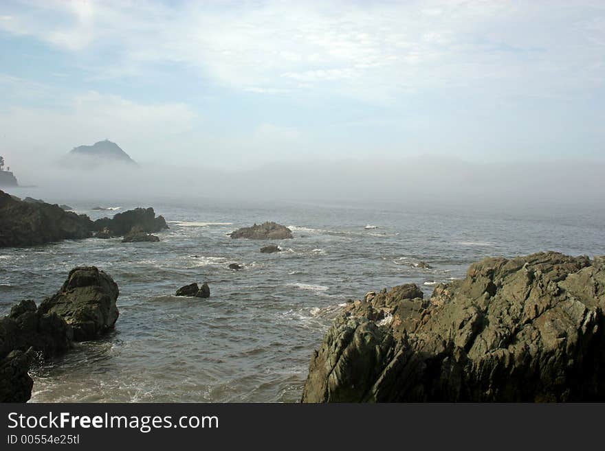 Rocky coastline of Mazatlan Mexico. Rocky coastline of Mazatlan Mexico