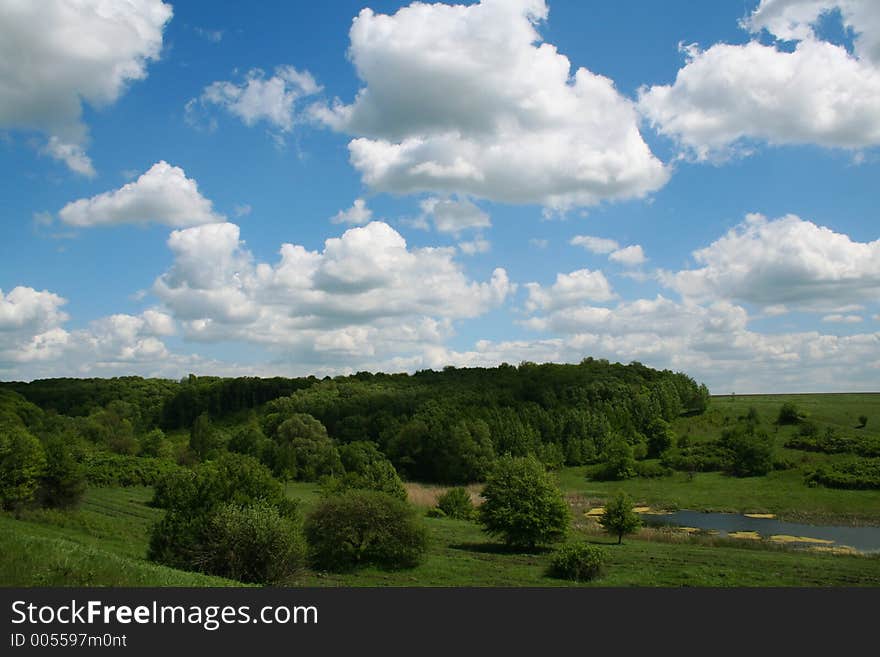 Spring landscape