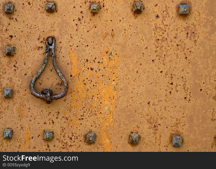 Metal Door Detail