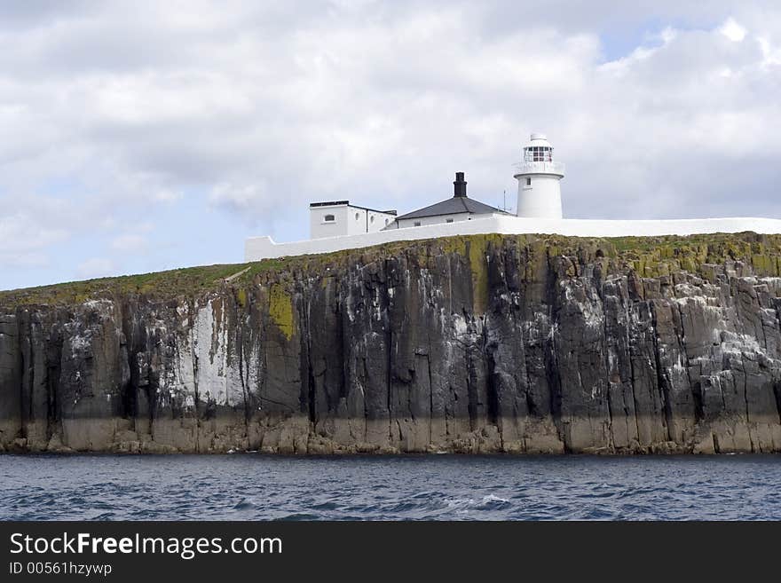 Lighthouse on Farne Islands