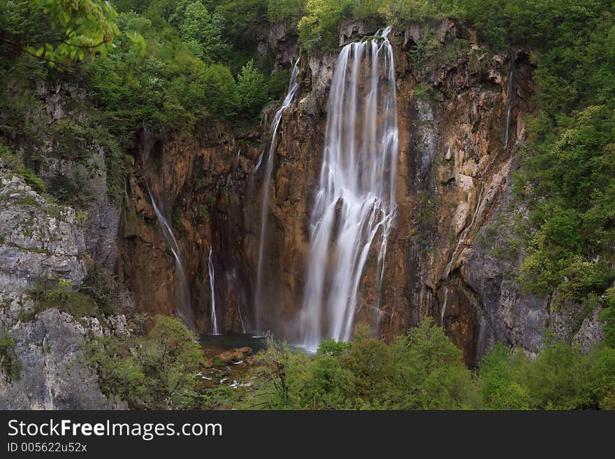 Silky waterfall