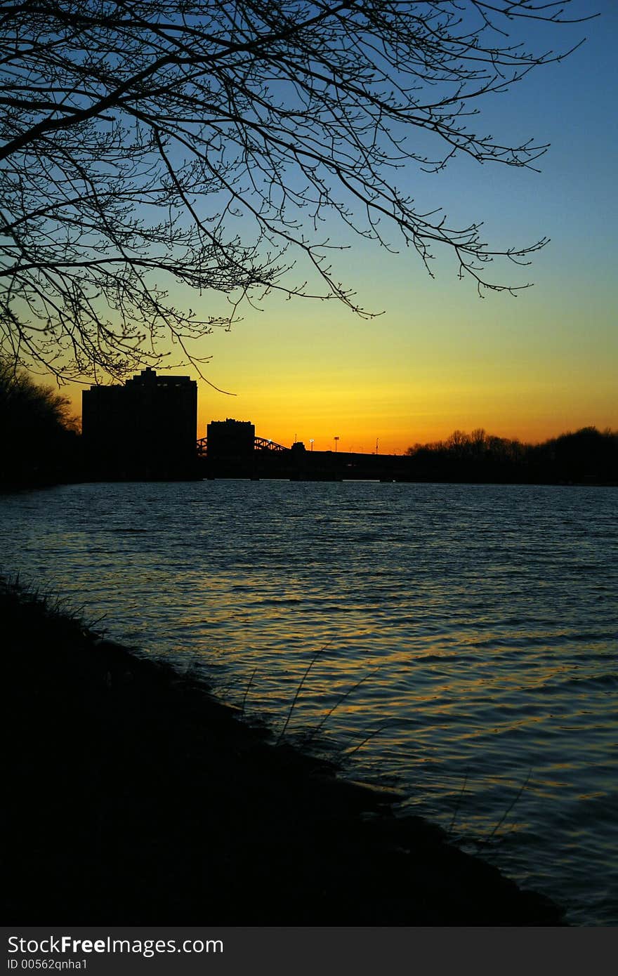 Charles River at Dusk