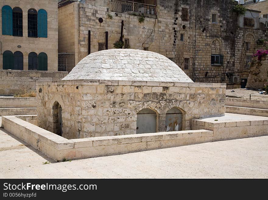 Old Arab Building In Jerusalem