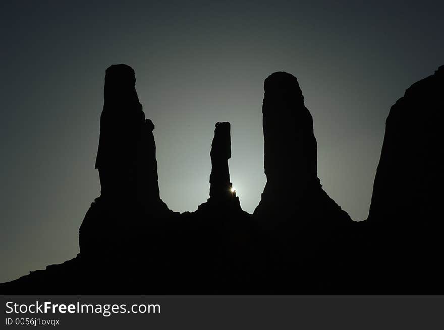 Buttes of Monument Valley 1